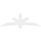Ekena Millwork Alberta Architectural Grade PVC Gable Bracket, 84"W x 28"H x 4"D x 6"F, 8/12 Pitch GBP084X28X0406ALB00 - alternate 5